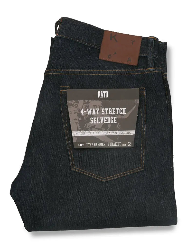 The Hammer Straight 10.5oz One Wash Stretch Selvedge - Eames NW