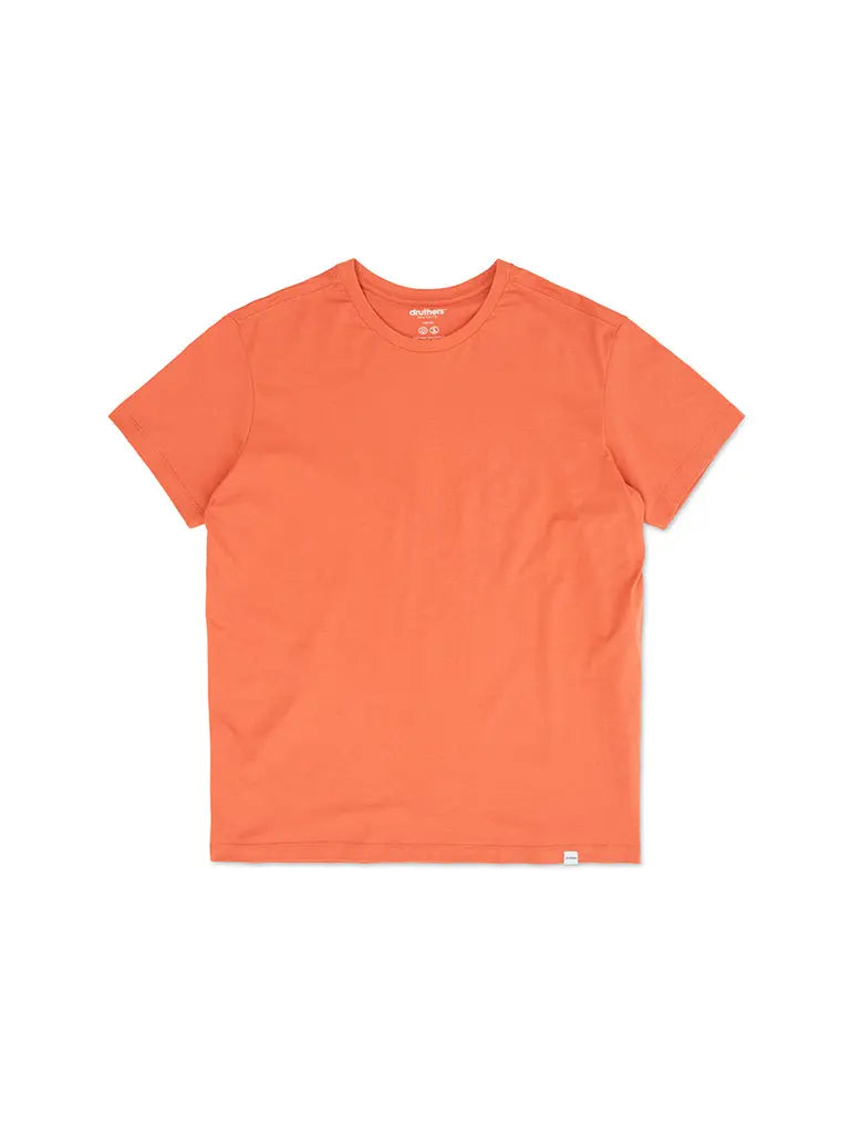 Organic Cotton T-Shirt- Burnt Sienna - Eames NW