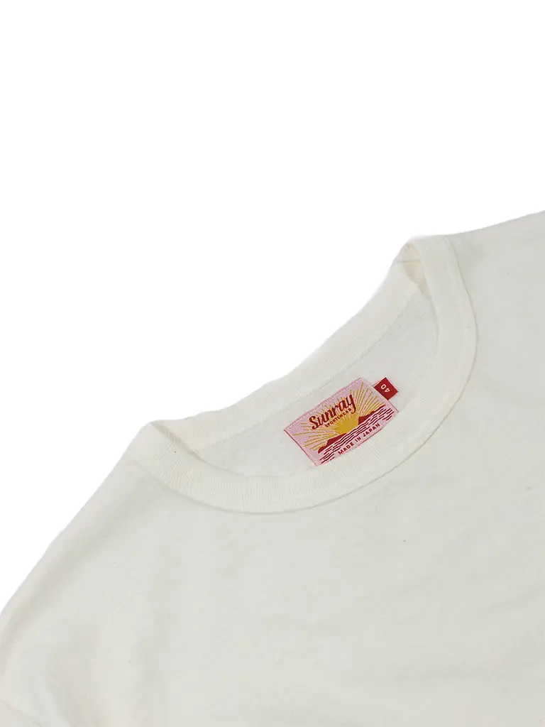 Haleiwa SS Tee- Off White - Eames NW