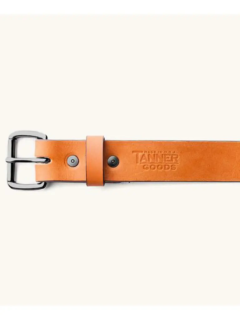 Standard Belt- Saddle Tan/Black Hardware - Eames NW