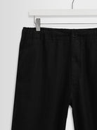 Kurt Trouser- Black Washed Linen Wax London Shirts
