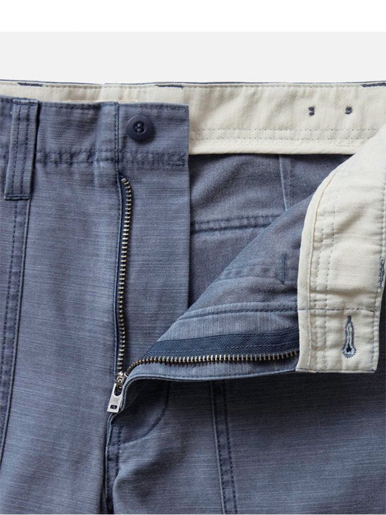 Surplus Short- Navy Reverse Sateen Taylor Stitch Shorts