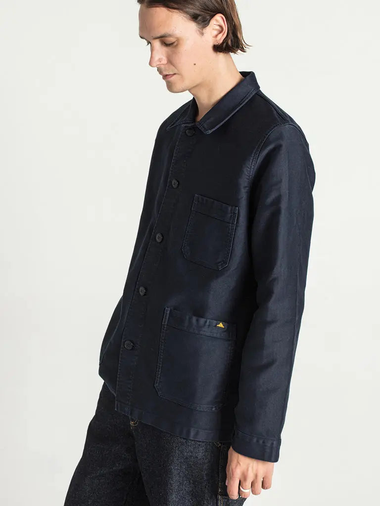 Le Mont St Michel | The Authentic Work Jacket- Navy – Eames NW