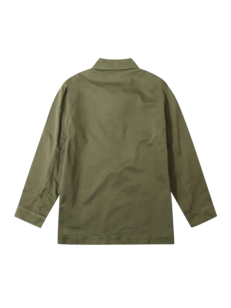 Garbadine Work Jacket- Olive Le Mont St Michel