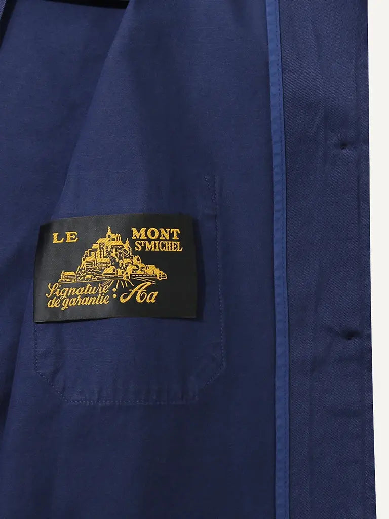 Garbardine Work Jacket- Blue Le Mont St Michel