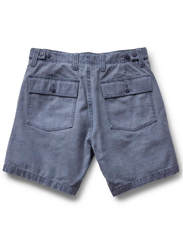 Surplus Short- Navy Reverse Sateen Taylor Stitch Shorts