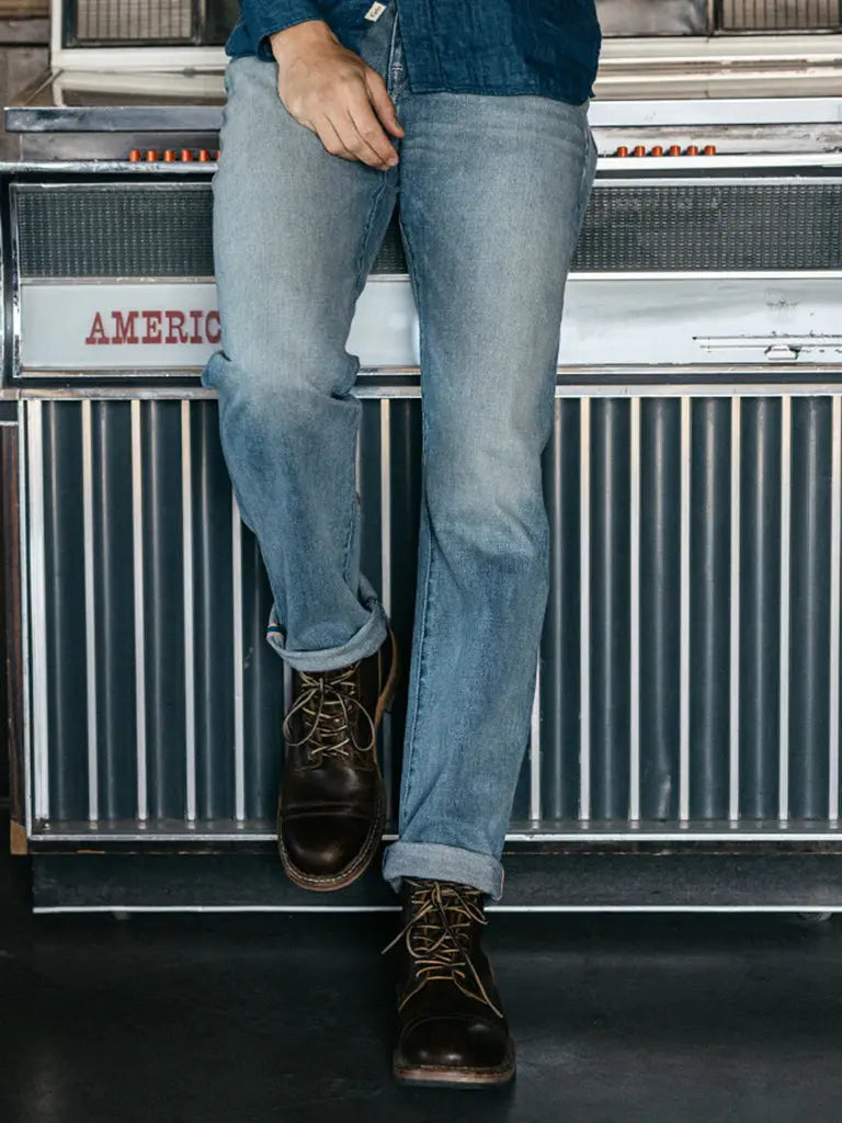 Hammer Straight- 14oz Selvedge Julian Wash Hiroshi Kato