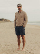 Surplus Short- Navy Reverse Sateen Taylor Stitch Shorts