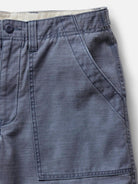 Surplus Short- Navy Reverse Sateen Taylor Stitch Shorts