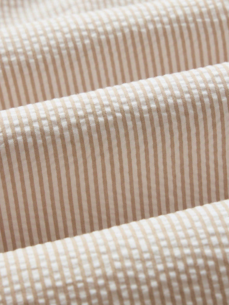 Jack Shirt- Sand Stripe Seersucker Taylor Stitch Shirts
