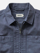 Station Jacket- Petrol Blue Broken Twill Taylor Stitch Jackets