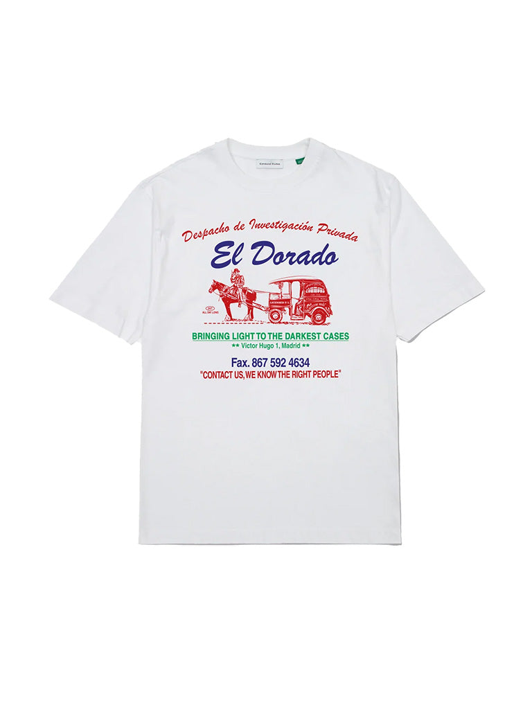 El Dorado Tee- White Edmmond Studios Tee Shirts