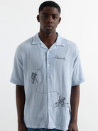 Western Shirt- Blue Edmmond Studios Shirts