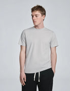 Crew Neck T Shirt- Dove - Eames NW