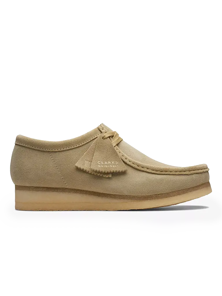 Wallabee- Maple Suede Clarks