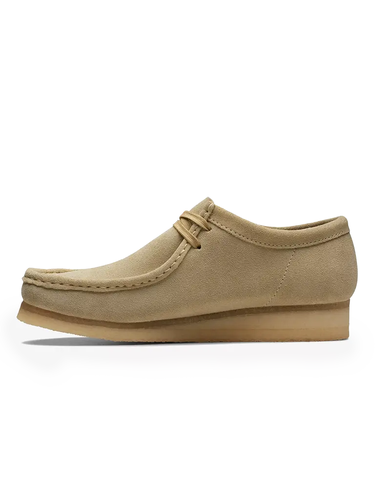 Wallabee- Maple Suede Clarks