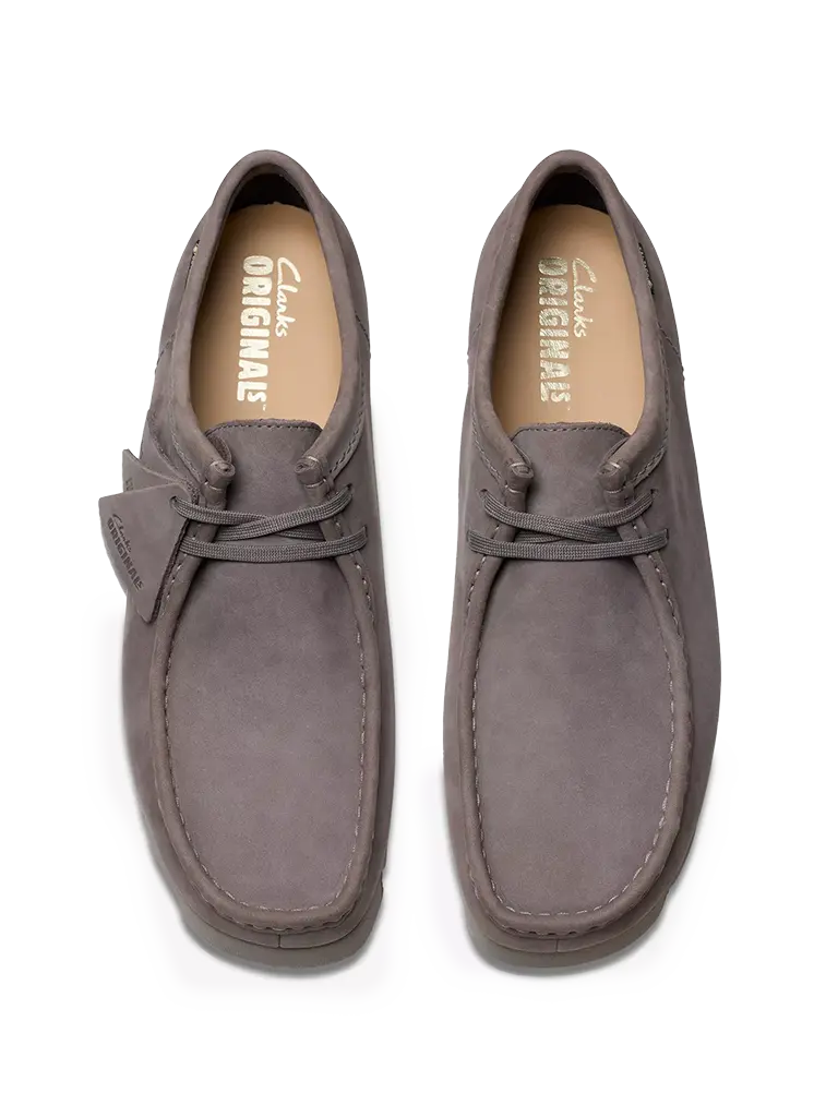 靴 CLARKS Wallabee GORE-TEX Clarks | Wallabee Gore-Tex- Grey Nubuck – Eames NW