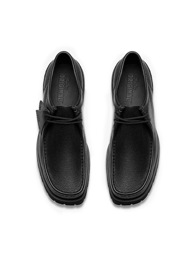 Walla Yukoner- Black Scotch Grain Clarks Shoes