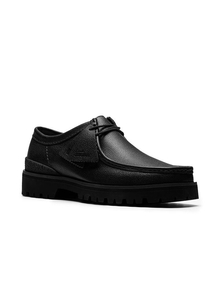 Walla Yukoner- Black Scotch Grain Clarks Shoes