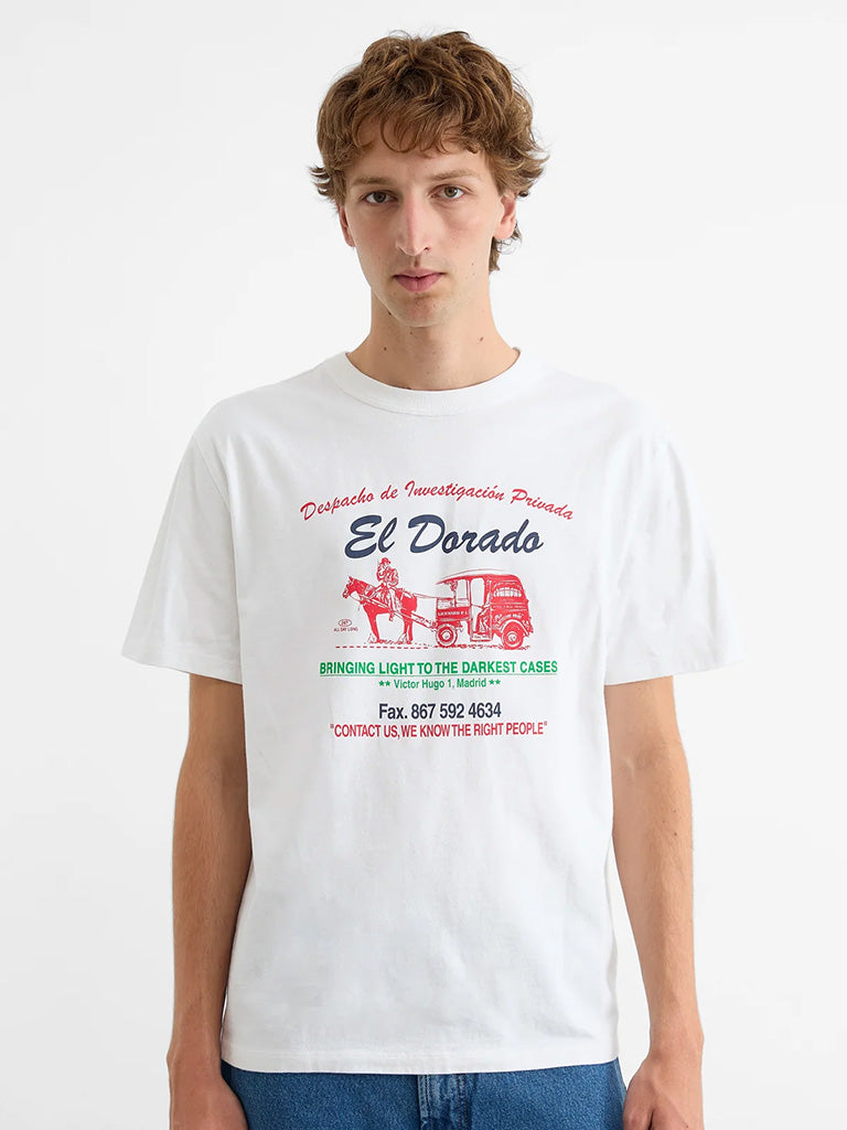 El Dorado Tee- White Edmmond Studios Tee Shirts