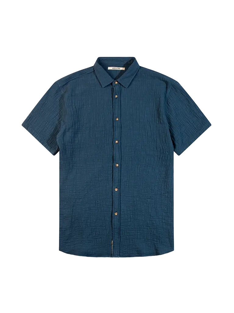 Aberlady Shirt- Navy Kestin