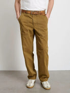 Field Pant Herringbone- Dark Khaki Alex Mill