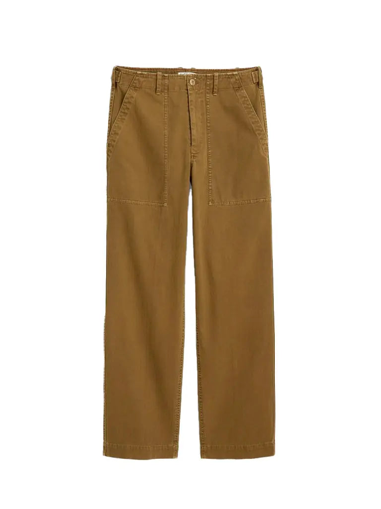 Field Pant Herringbone- Dark Khaki Alex Mill