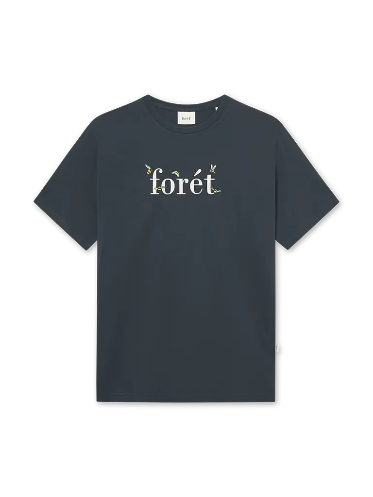 Amber Bee T-Shirt- Navy Forét