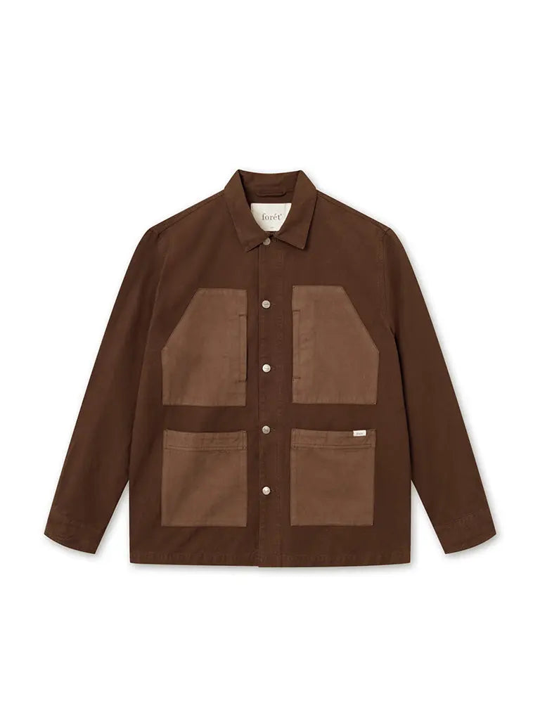 Amble Overshirt- Brown - Eames NW