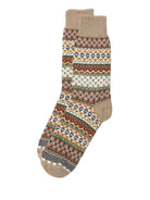 Cotton Fair Isle Sock- Woodland American Trench Socks