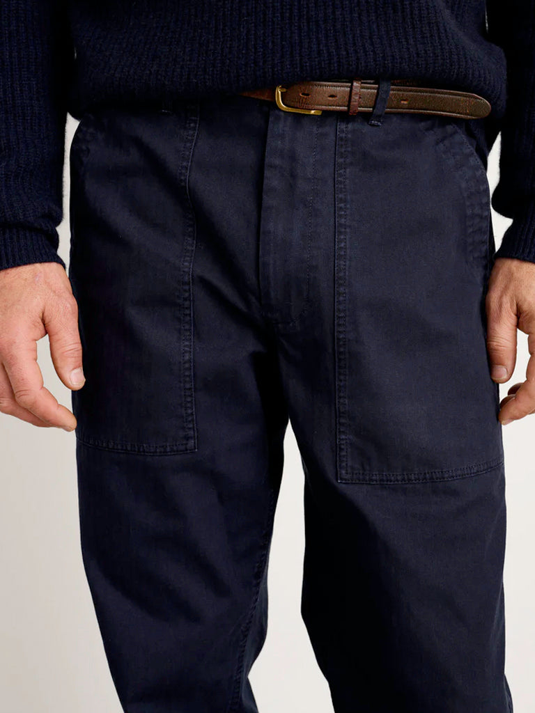 Feild Pant Herringbone- Navy Alex Mill Pants