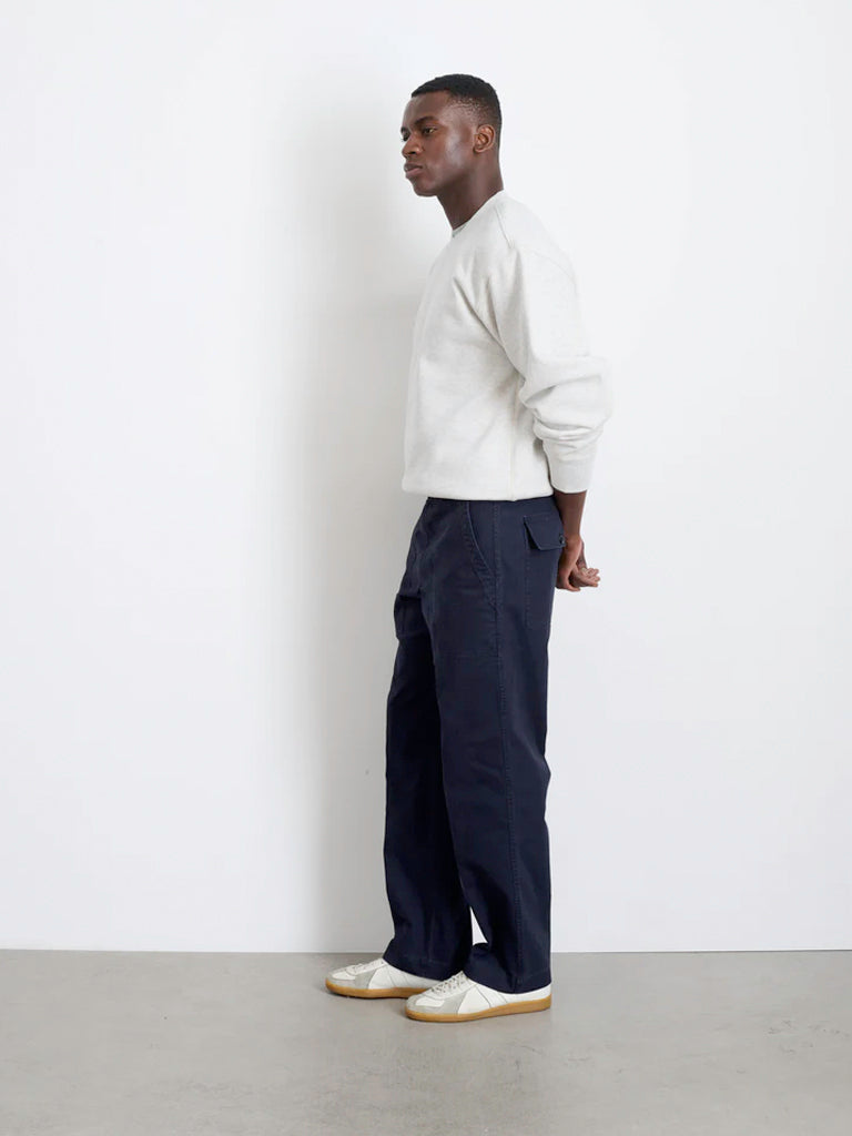 Feild Pant Herringbone- Navy Alex Mill Pants