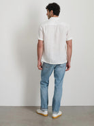 Camp Shirt- White Linen Alex Mill Shirts
