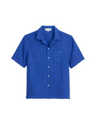 Camp Shirt- Colbalt Linen Alex Mill Shirts