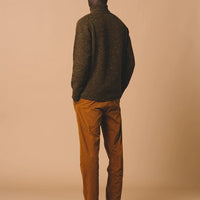 Iverness Trouser- Tobacco Cotton Twill