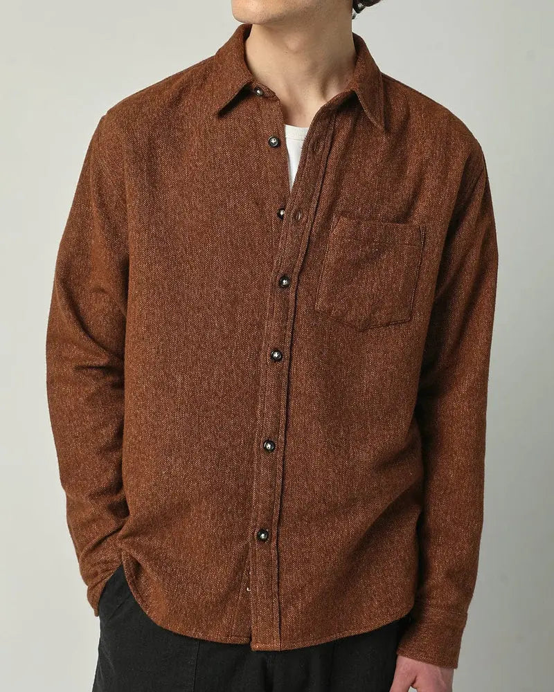 Cotton Flannel- Brown