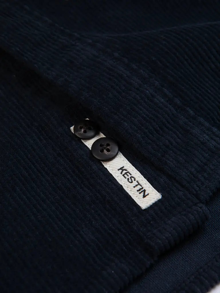 Dirleton Shirt- Navy Corduroy Kestin