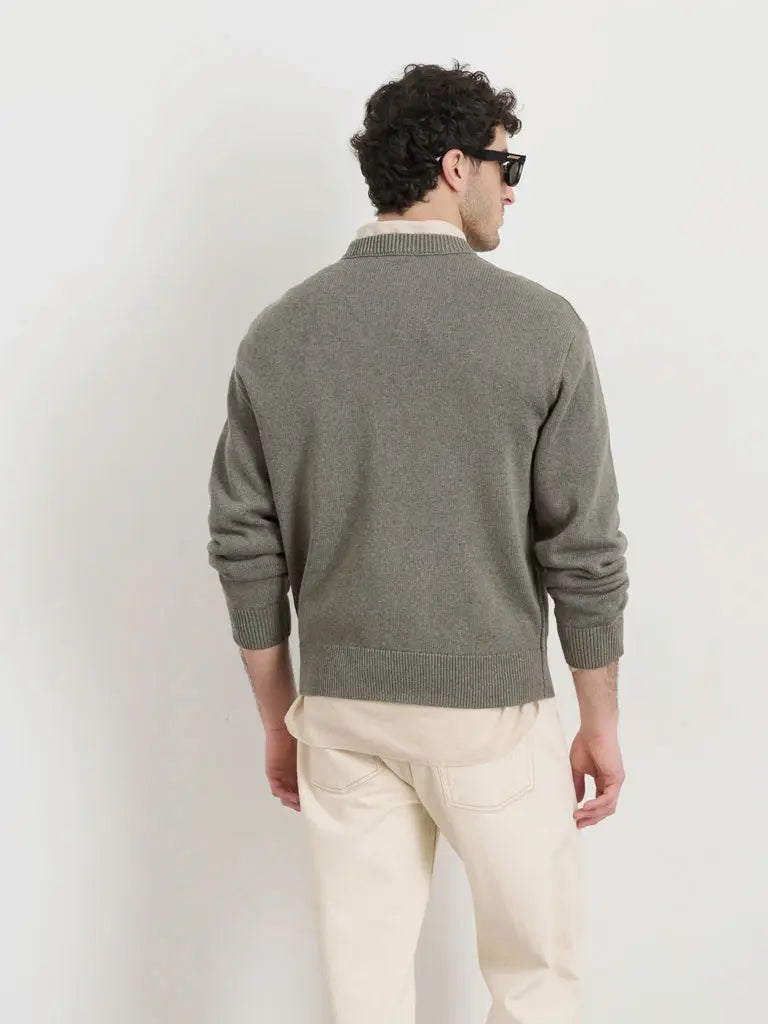 Gabriel Crewneck Sweater- Cotton Linen Alex Mill