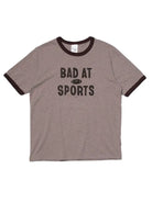 Bad At Sport Tee- Greymelange Nudie