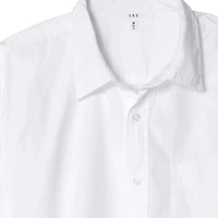 Poplin Standard Shirt- White - Eames NW