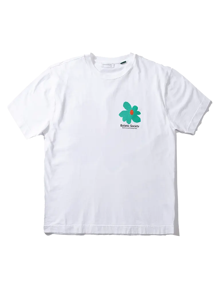 Botanic Society Tee- White - Eames NW