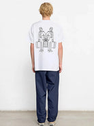 Bellboy Tee- White Edmmond Studios