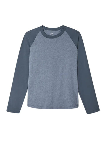 Recycled Baseball Tee- Blue - Eames NW