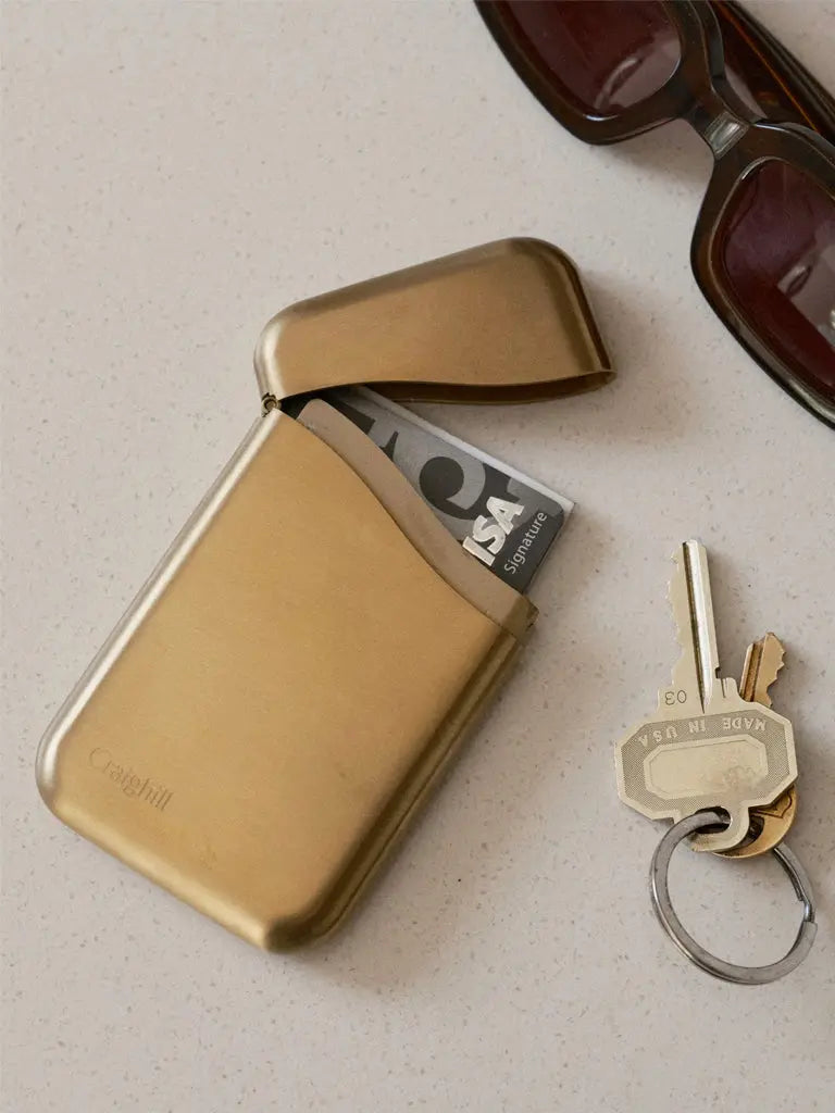 Summit Card Case- Vapor Brass Craighill