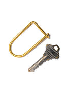 Wilson Keyring- Brass Craighill