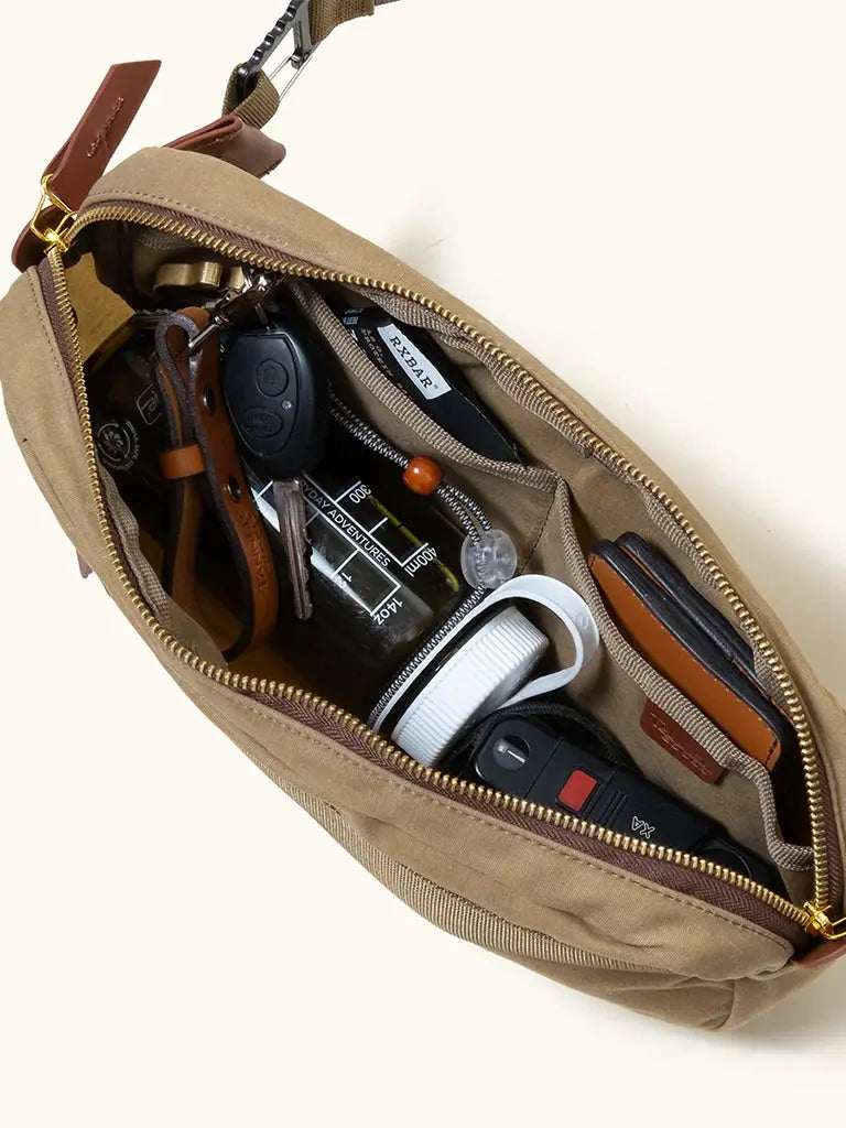 Canyon Crossbody Bag- Tan Tanner Goods