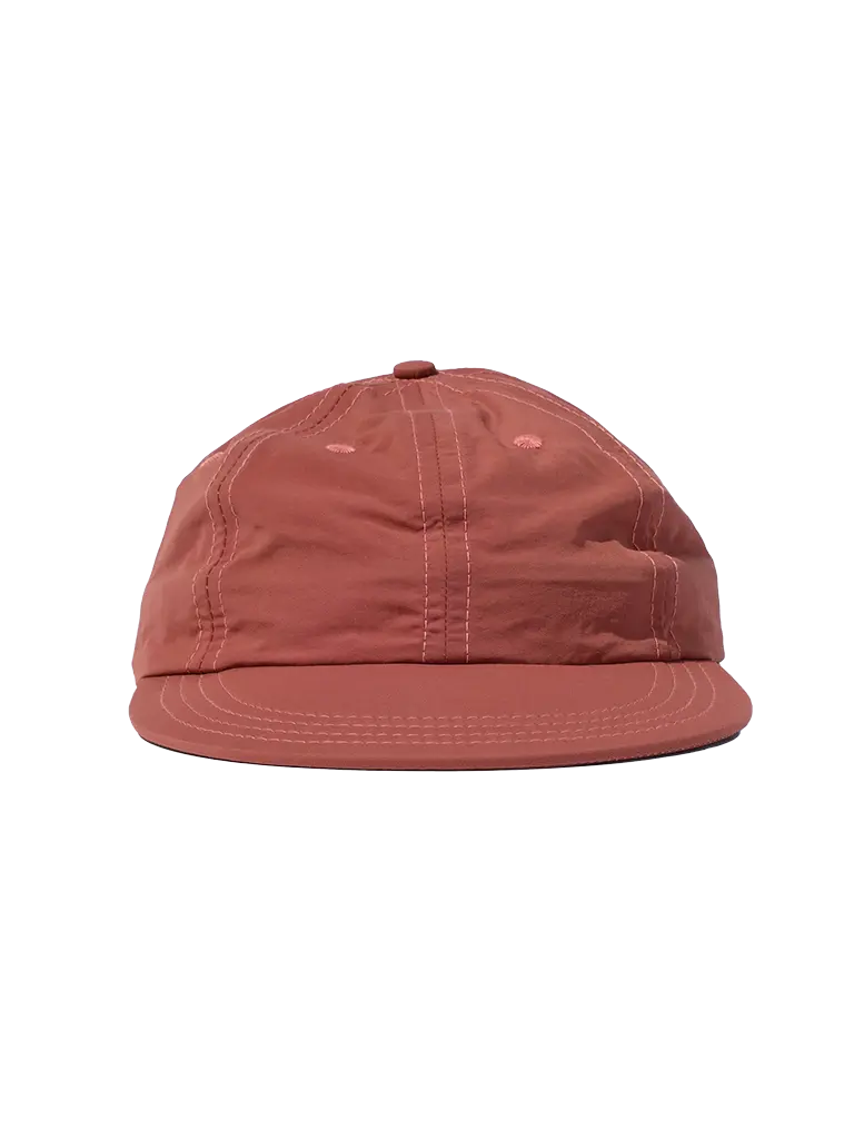 Nylon Twill Weather Cloth 6 Panel Cap- Rose Lite Year