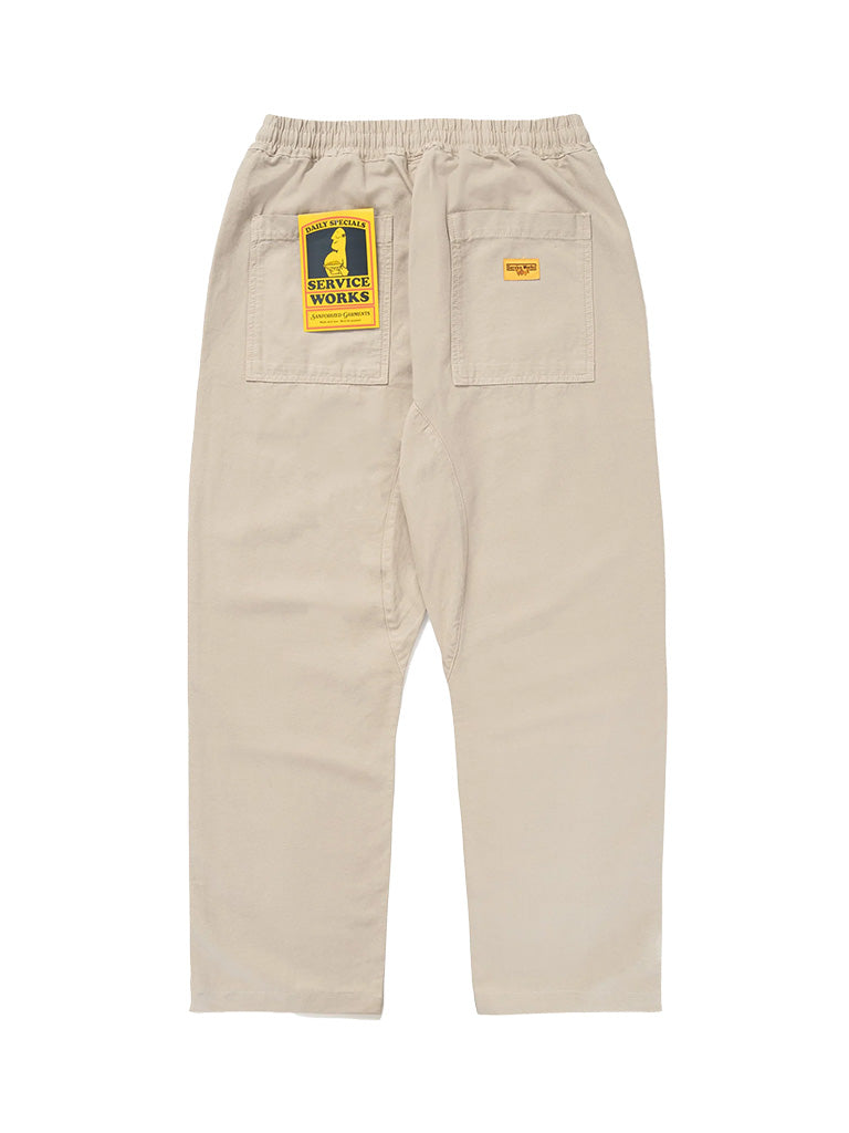Canvas Chef Pant- Stone Service Works Pants