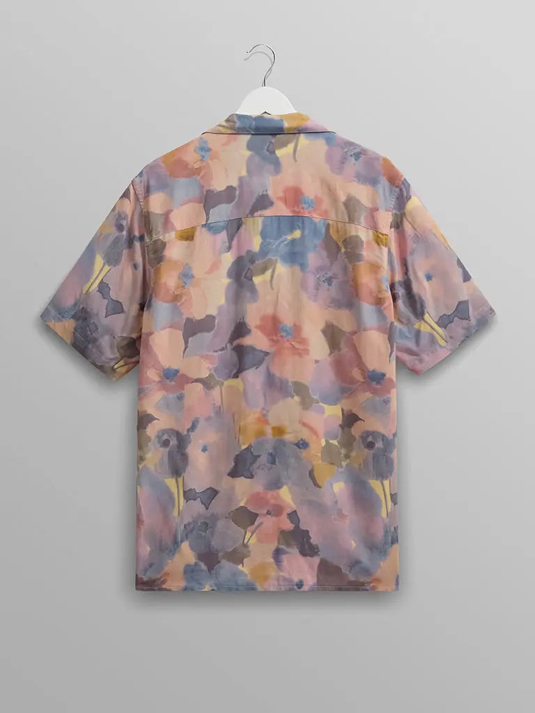 Didcot Shirt- Botanic Blue/Pink - Eames NW