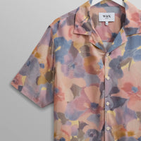 Didcot Shirt- Botanic Blue/Pink